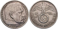 Drittes Reich 5 Reichsmark 1936 A Hindenburg - Kursm&uuml;nze (1935-1936) ss 35,00 EUR  zzgl. 5,00 EUR Versand