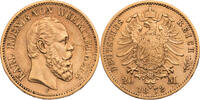 Kaiserreich, Württemberg 20 Mark Karl (1864-1891) - Kursmünze (1872-1873) -