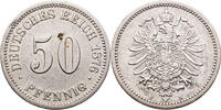 Kaiserreich 50 Pfennig Kursmünze (1875-1877) -