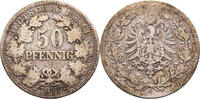Kaiserreich 50 Pfennig Kursmünze (1877-1878) -
