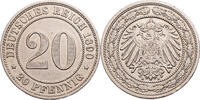 Kaiserreich 20 Pfennig Kursmünze (1890-1892) -