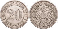 Kaiserreich 20 Pfennig Kursmünze (1890-1892) -
