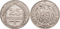 Kaiserreich 25 Pfennig Kursmünze (1909-1912) -