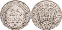 Kaiserreich 25 Pfennig Kursmünze (1909-1912) -