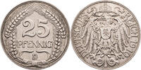 Kaiserreich 25 Pfennig Kursmünze (1909-1912) -