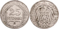 Kaiserreich 25 Pfennig Kursmünze (1909-1912) -