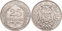 Kaiserreich 25 Pfennig Kursmünze (1909-1912) -