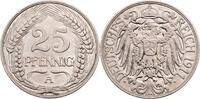 Kaiserreich 25 Pfennig Kursmünze (1909-1912) -