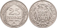 Kaiserreich 25 Pfennig Kursmünze (1909-1912) -