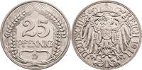 Kaiserreich 25 Pfennig Kursmünze (1909-1912) -