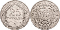 Kaiserreich 25 Pfennig Kursmünze (1909-1912) -