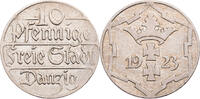 Danzig 10 Pfennige Kursmünze -