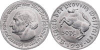 Provinz Westfalen 50 Pfennig Freiherr vom Stein -