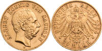 Kaiserreich, Sachsen 20 Mark Albert (1873-1902) - Kursmünze (1894-1895) -
