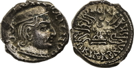 Indien / westliche Satrapen AR-Drachme Damasena, Sohn des Rudrasimha I. (223-236 n.Chr.) Sakas (westliche Satrapen)