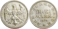 Deutschland - Weimar 3 Mark Kursmünze