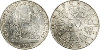 Österreich 50 Schilling 1200 Jahre Dom zu Salzburg - Hl. Rupert und Hl. Virgil