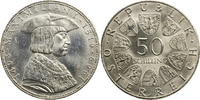 Österreich 50 Schilling 450. Todestag von Kaiser Maximilian I. (1459 - 1519)