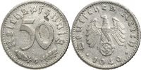 Deutschland - 3. Reich 50 Reichspfennige G (Karlsruhe)