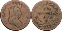 Österreich 1 Kreuzer Maria Theresia (1740-1780) -