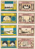 Osnabrück 2x25, 2x75 Pfennig Komplette Serie von 4 Scheinen - MO NO PO L -