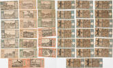 Berlin 20x50 Pfennig Komplette Serie von 20 Scheinen - Stadtbezirke -