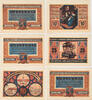 Katscher (Kietrz), Oberschlesien 10, 25, 50 Pfennig Komplette Serie von 3 Scheinen -
