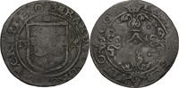 Lüttich Brûlé van 6 sols Gerard von Groesbeek (1564-1580) -