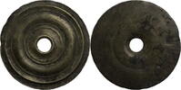Walachei 1/8 Oka (Occa / Ocke) Gewichtsscheibe mit Loch -