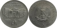 DDR 5 Mark Zum 125. Geburtstag von Otto Lilienthal -