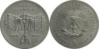 DDR 5 Mark Zum 125. Geburtstag von Otto Lilienthal -