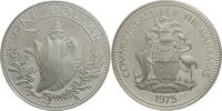 1 Dollar 1975 Bahamas Große Fechterschnecke (1974-1980) PP