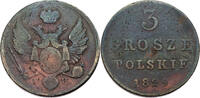 Polen 3 Grosze Nikolaus I. (1825-1855) - Kursmünze (1815-1835) -