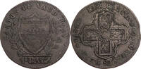 Schweiz, Waadt 1 Batzen Kursmünze (1826-1834) -