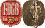 DDR Abzeichen Nadel des Freien Deutschen Gewerkschaftsbundes (FDGB) -