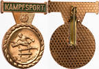 DDR Abzeichen 3. Platz im Kampfsport (Wehrsport) -