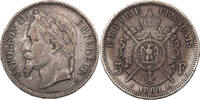 Frankreich, 2. Kaiserreich 5 Francs Napoleon III (1852-1870) - Kursmünze (1861-1870) -