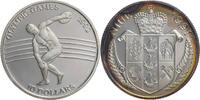 Niue 10 Dollars Auf die Olympischen Spiele 1992 in Barcelona - Diskuss -