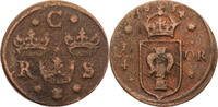 Schweden 1/4 Öre Christina (1632-1654) -