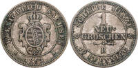 Sachsen, Königreich 1 Neugroschen Johann I. (1854-1873) - Kursmünze (1863-1867) -