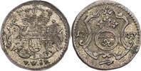 Sachsen, Albertinische Linie 1 Pfennig August II. (1733-1763) -