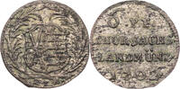Sachsen, Albertinische Linie 6 Pfennige Friedrich August I. (1694-1733) -