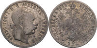 Österreich, Kaiserreich 1 Florin Franz Joseph I. (1848-1916) - Kursmünze (1872-1892) -
