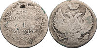 Polen, unter Russland 1 Zloty / 15 Kopeken Nikolaus I. (1825-1855) - Kursmünze (1834-1841) - Warschau -