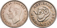 Australien 1 Shilling Georg VI. (1936-1952) - Kursmünze (1938-1944) -