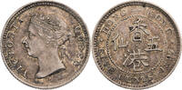 5 Cents 1897 Hong Kong Victoria (1837-1901) - Kursmünze (1866-1901) ss-vz