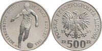 Polen, Volksrepublik 500 Zloty Fußball Europameisterschaft 1988 -
