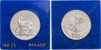 Polen, Volksrepublik 100 Zloty Umweltschutz - Gams -