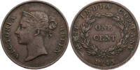 Britisch Ostindien 1 Cent Victoria (1837-1901) - Kursmünze -