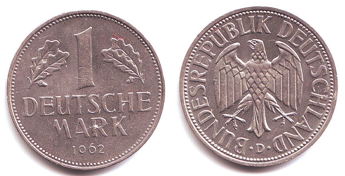 Germany money. Монета 1962 Deutsche Mark. 1 Deutsche Mark 1962. Валюта Германии марка. 1 Дойч марка 1966.